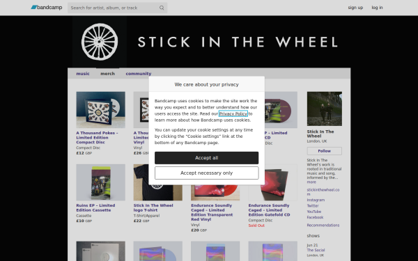 stickinthewheel.bandcamp.com