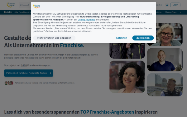 www.franchiseportal.ch