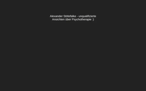 alexander-stoetefalke.de