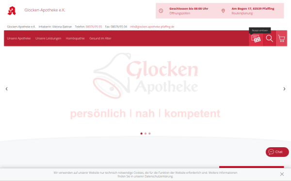 www.glocken-apotheke-pfaffing.de