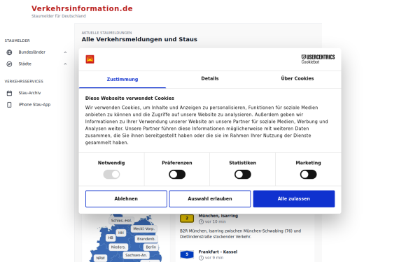 www.verkehrsinformation.de