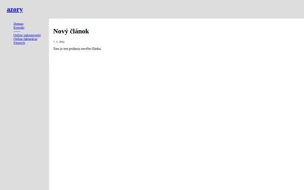 azory.sk