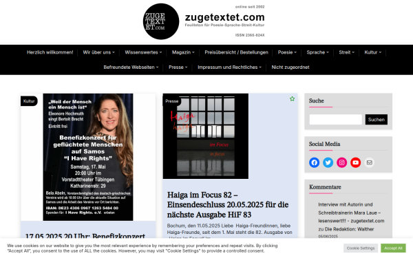 www.zugetextet.com