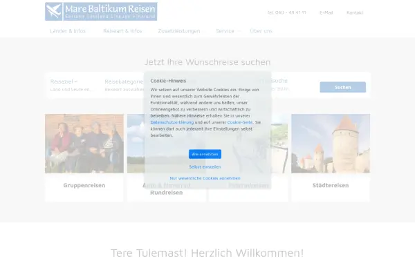 www.mare-baltikum-reisen.de