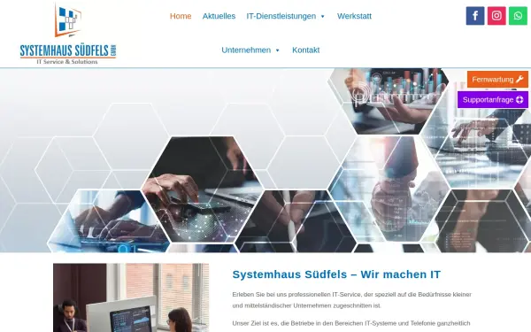 www.systemhaus-suedfels.de