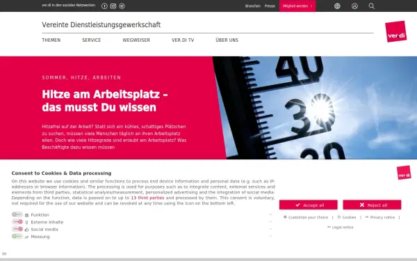 www.verdi.de