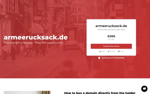 armeerucksack.de