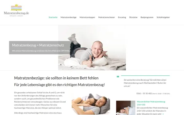www.matratzenbezug.de