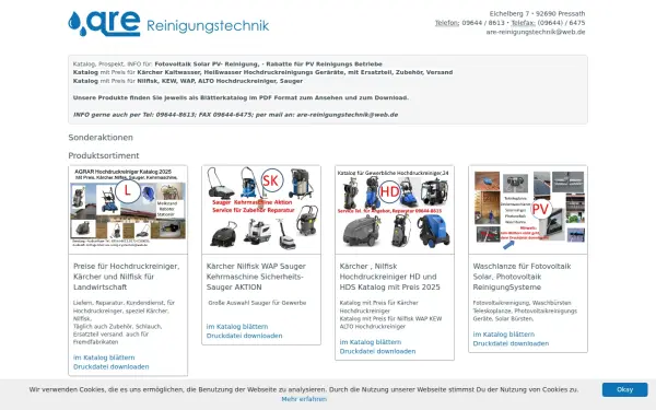 www.are-reinigungstechnik.de
