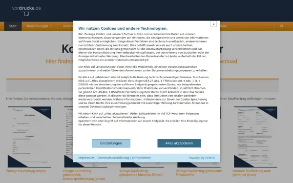 vordrucke.de