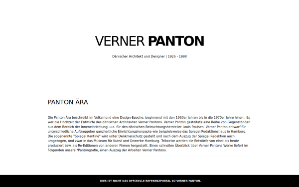 www.verner-panton.de