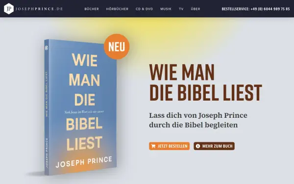 www.josephprince.de