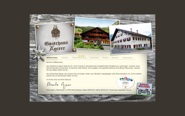 gaestehausagerer.de