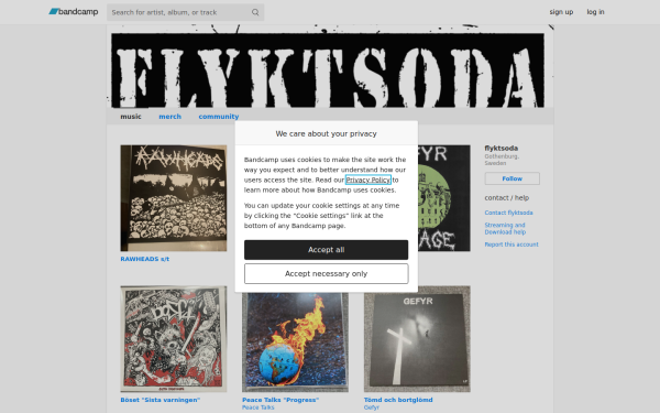 flyktsodazine.bandcamp.com