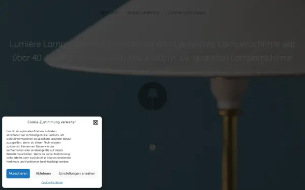 lumiere-lampenschirme.de