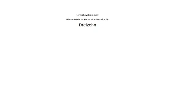 dreizehn.de