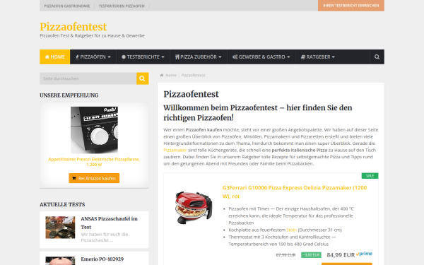 pizzaofentest.de