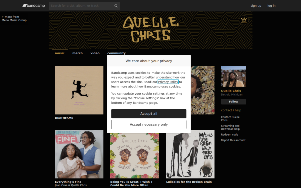 quellechris360.bandcamp.com
