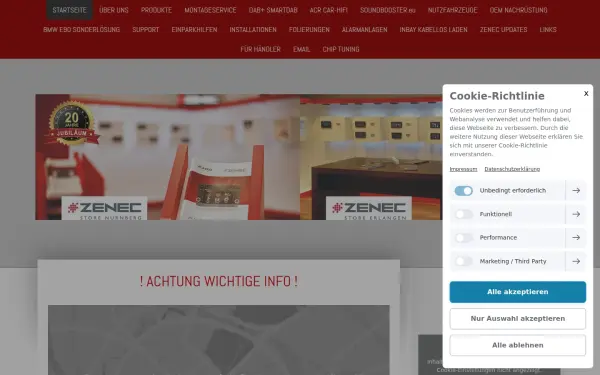 www.zenec-center.de