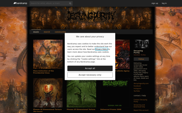 decayingpurity.bandcamp.com