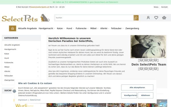 www.selectpets.at