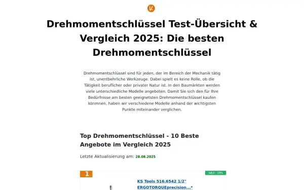 www.drehmomentschluesseltest.de