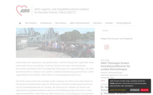 www.awo-jugendhilfeverbund-suedharz.de