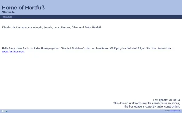 www.hartfuss.de