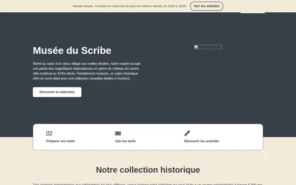 www.museeduscribe.com