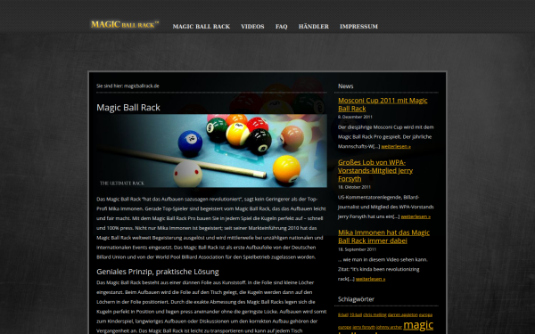 www.magicballrack.de