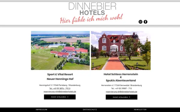 www.dinnebierhotels.de