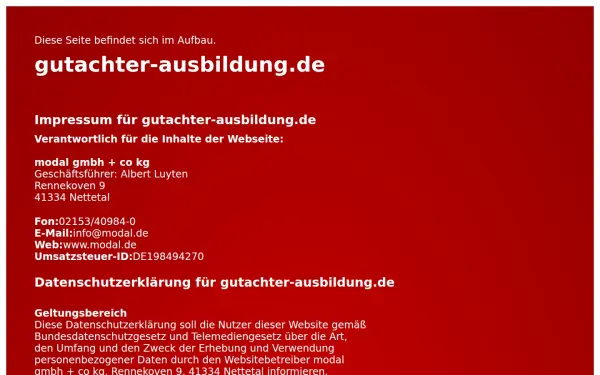 gutachter-ausbildung.de