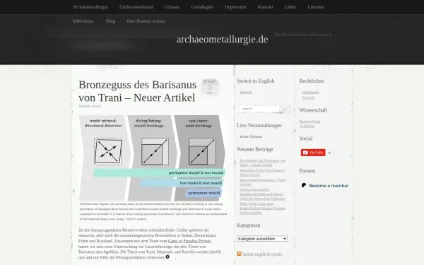 archaeometallurgie.de