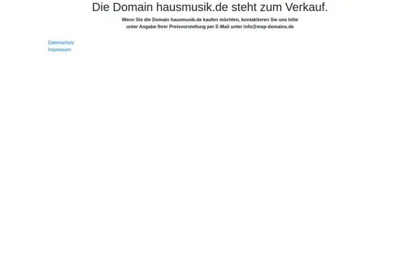 hausmusik.de