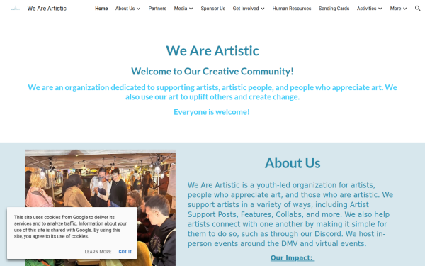 www.weareartistic.net
