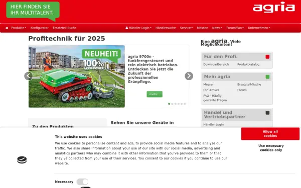 www.agria.de