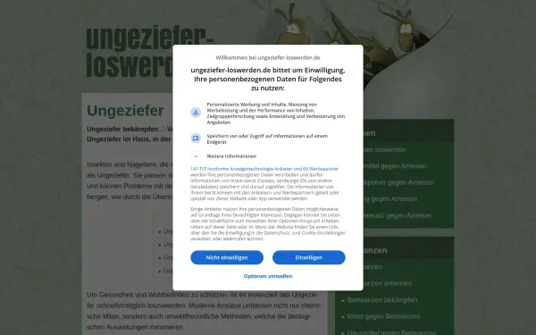 www.ungeziefer-loswerden.de