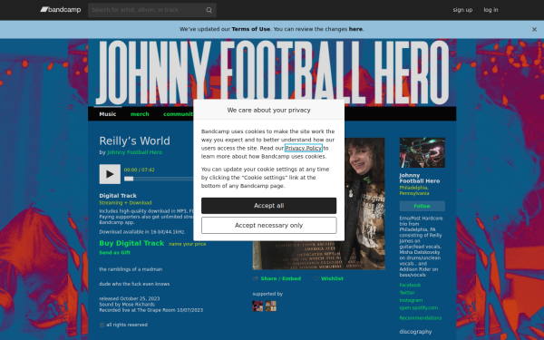 johnnyfootballhero.bandcamp.com
