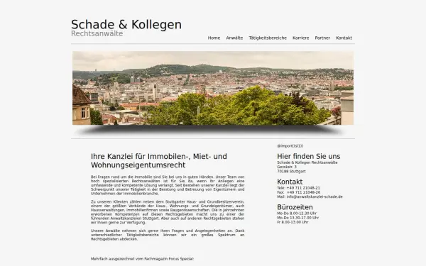 anwaltskanzlei-schade.de