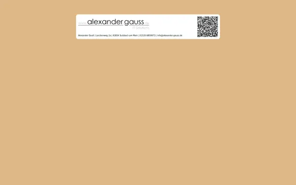 alexander-gauss.de