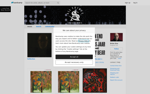 brianenoallsaints.bandcamp.com