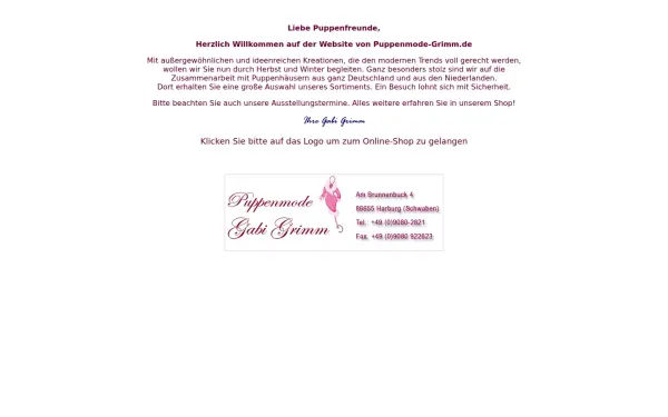 puppenmode-grimm.de