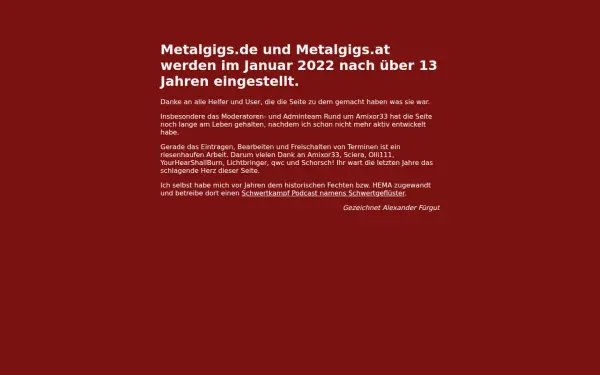 metalgigs.de