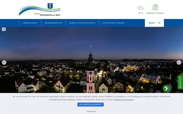 www.markt-pfaffenhofen.de