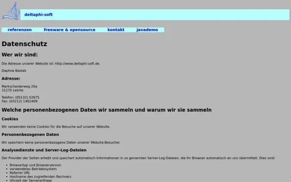 deltaphi-soft.de