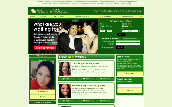 www.dateamillionaire.com
