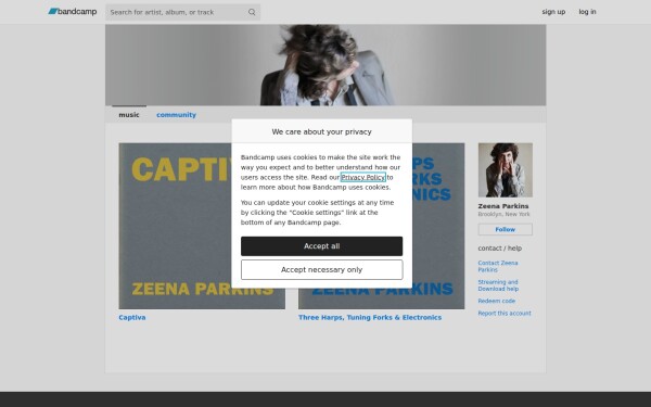 zeenaparkins.bandcamp.com