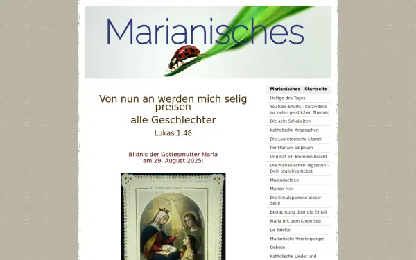 www.marianisches.de