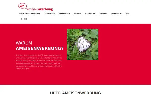 ameisenwerbung.de