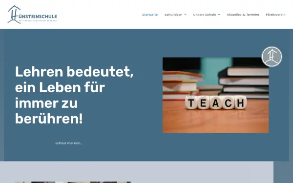 www.huensteinschule.de